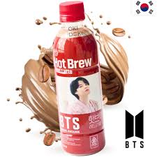 BTS pet  hot brew red latte 350ml