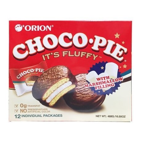 ORION choco pie 12pz - 468g