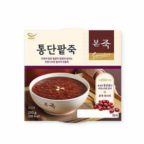 BONJUK arroz cocido con frijol rojo 270g