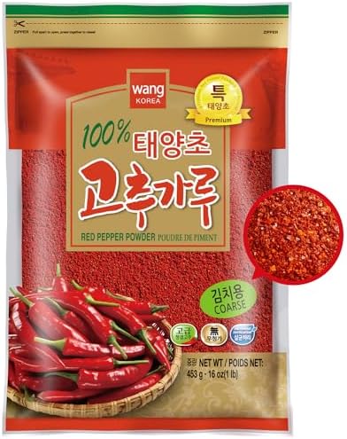 WANG polvo de chile 453g para kimchi