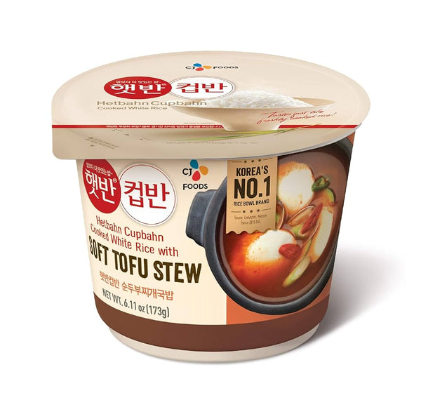 CJ CUPBAHN sopa soft tofu 173g