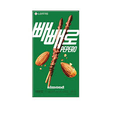 LOTTE almendra pepero 37g