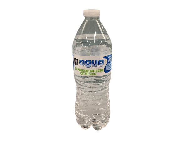 Agua embotellada 500ml