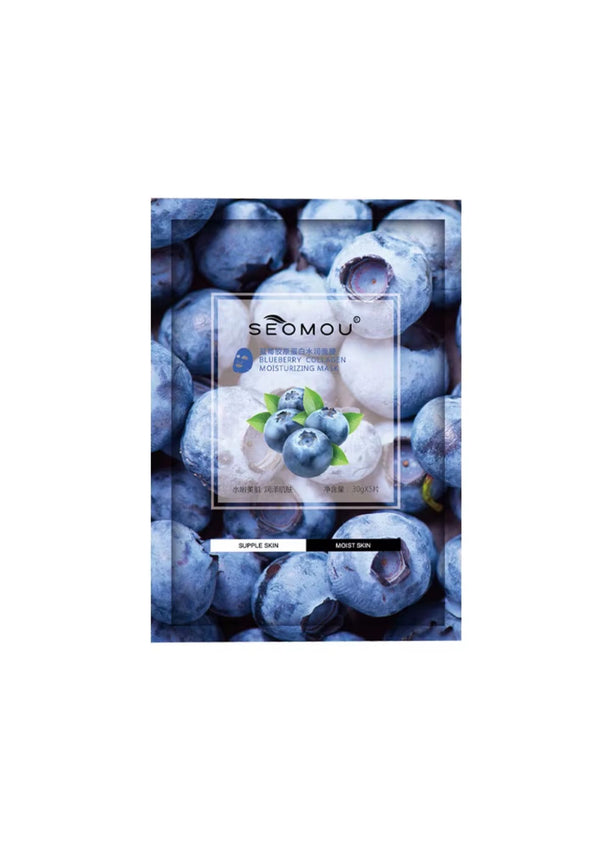SEOMOU blueberry collagen moisturizing mask 25ml