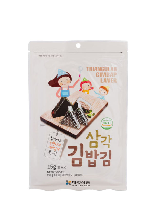 Alga para kimbap triangular 15g