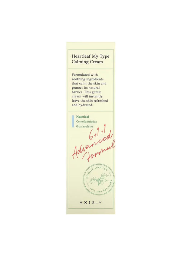 AXIS-Y heartleaf my type calming cream 60ml