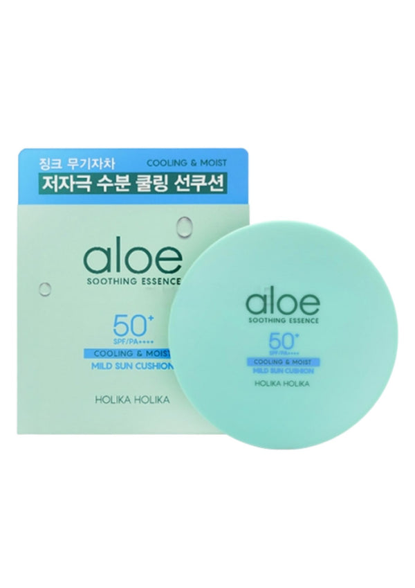 HOLIKA HOLIKA aloe soothing essence mild sun cushion 25g