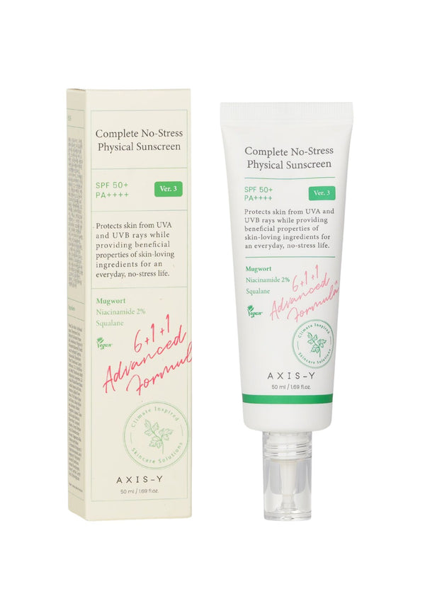 AXIS-Y complete no stress physical sunscreen 50ml