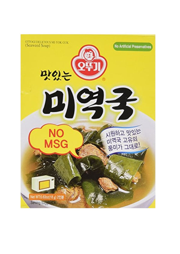 OTTOGI caldo de alga 18g