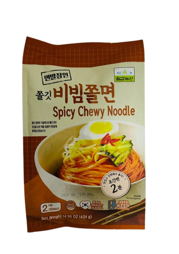 Bibim spicy chewy noodle 424g