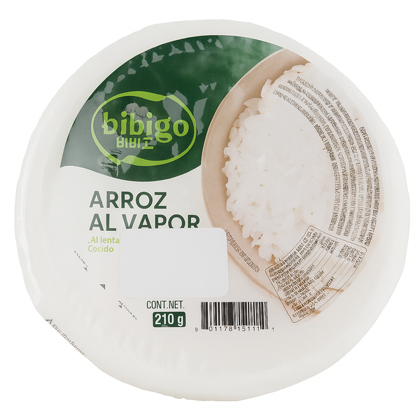 BIBIGO Arroz al Vapor 210g