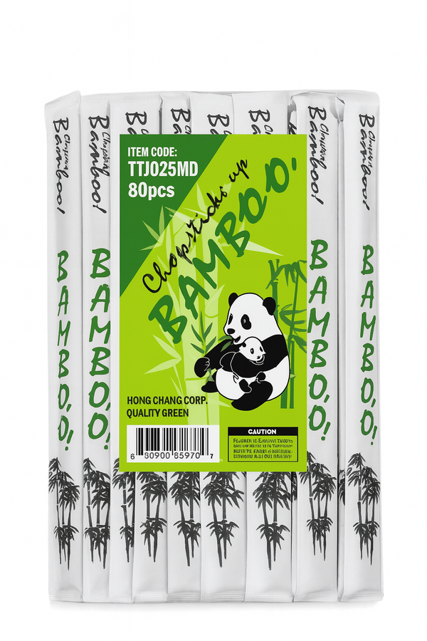 HONGCHANG palillo de bambú 80pz