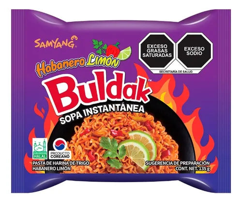 BULDAK Ramen Habanero Limón 135g