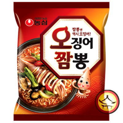 NONGSHIM champong ramyun spicy squid 124g
