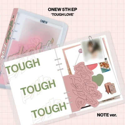 (SHINee) ONEW – 5th Mini Album [TOUGH LOVE] (TOWEL BOOK Ver.)  GREEN ver.