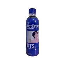 BTS pet hot brew amreicano 350ml