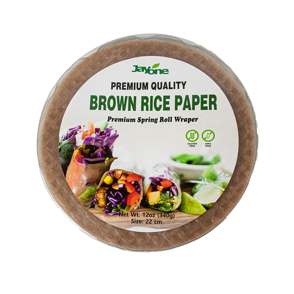 JAYONE papel de arroz integral 250g 22CM