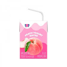 BR peach yogurt water 120ml