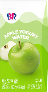 BR apple yogurt water 120ml