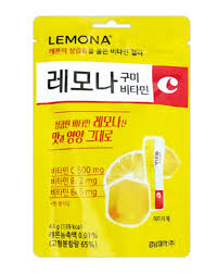 KYUNGNAM Lemona gumi vitajelly sabor lemon 43g [KR]
