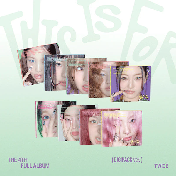 TWICE - THIS IS FOR (DIGIPACK ver.) RANDOM