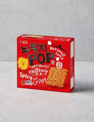 NONGSHIM arroz tostado pop picante 142g [KR]