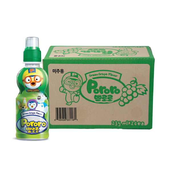 PALDO Pororo bebida caja manzana 24pz - 235ml