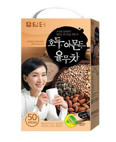 DAMTUH polvo para bebida Nuez y almendra 50sticks [KR]