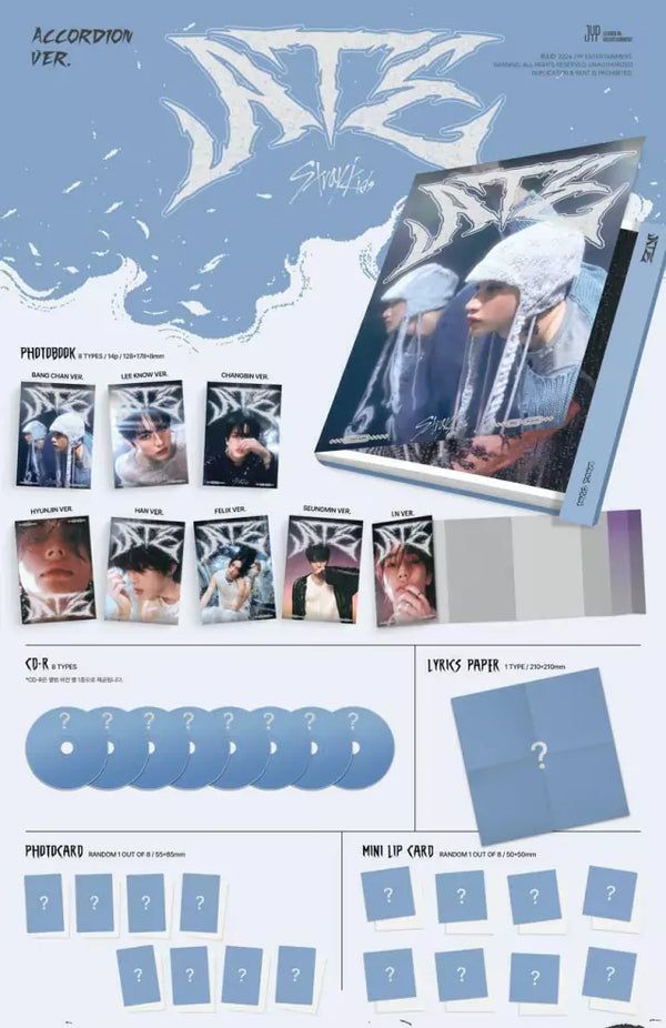 STRAY KIDS 9th mini album ATE accordion ver. Random