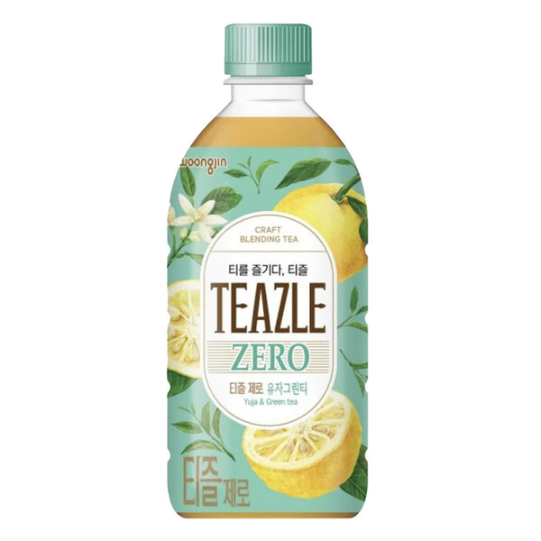 WOONGJIN teazle zero yuja green tea 500ml